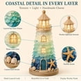 thumbnail image 3 of Beginner-Friendly DIY Lighted Sea Glass-Style Lighthouse Kit Collection, Complete Kit with Sea Glass-Style Pieces, Gift for Craft Lovers, Handmade Home Decor&nbsp;(A), 3 of 7