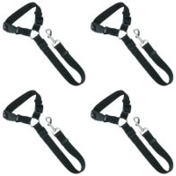 Seguridad para Coche para Correa Ajustable para Vehículo Collar Accesorios para (negro)