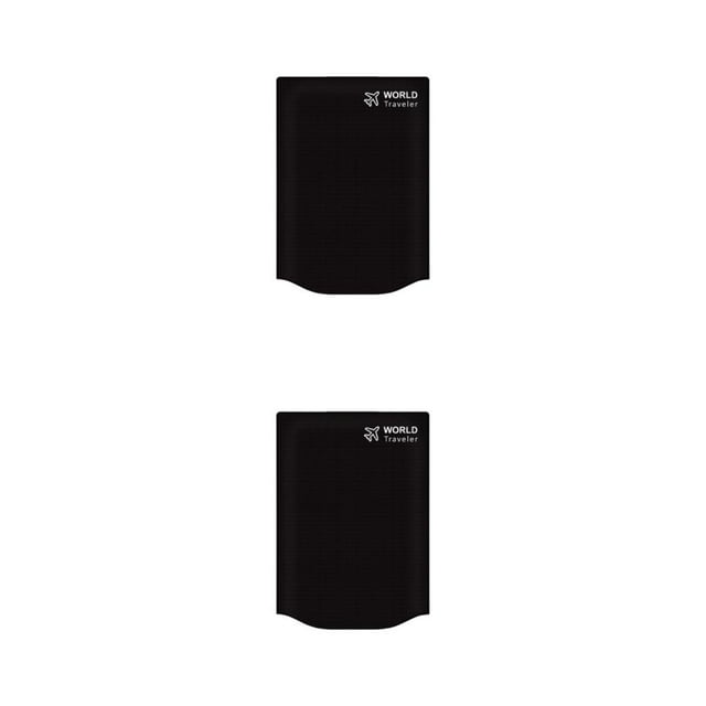Billuyoard Cubierta de equipaje de viaje no tejida a prueba de polvo elegante impermeable desmontable estilo simple maleta de viaje protector Negro 30 pulgadas 2Conjunto