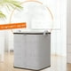 thumbnail image 1 of Xihbxyly Bolsa de Almacenamiento de Tela No Tejida, Cesta de Gran Capacidad con Cremallera, Plegable y Ligera, Asa Práctica para Facilitar Su Transporte, Versátil para Ropa, Viajes y Uso Doméstico, T, 1 of 3