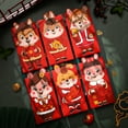 thumbnail image 1 of Maoww Rabbit Year Creative Cartoon Gift, New Year's Red Envelope Bag, Wedding Red Envelope, 1 of 2