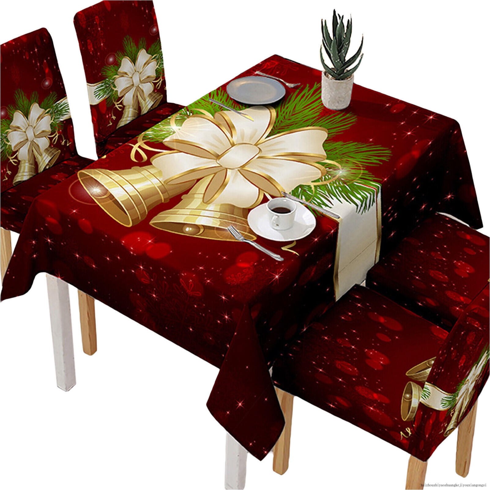 Merry Grinchmas Christmas Table Runner Grinch Tablecloths Dining Table