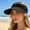 #166BLACK, variant on Women's Summer Hollow Top Sun Visor Hat Protection, Adjustable Ponytail Baseball Cap for Outdoor Sports Beach Golf Running, 9 Colors Available, Breathable Mesh, UV Blocking Fabric