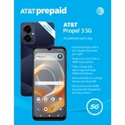 AT&T Propel 3 5G, 64GB, Midnight Blue - Prepaid Smartphone [Locked to AT&T]