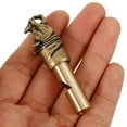 thumbnail image 5 of TAILTOSS Golden Brass Blowing Whistle 1Set with Rhino Shape Design for Hiking and Outdoor Use, 5 of 8