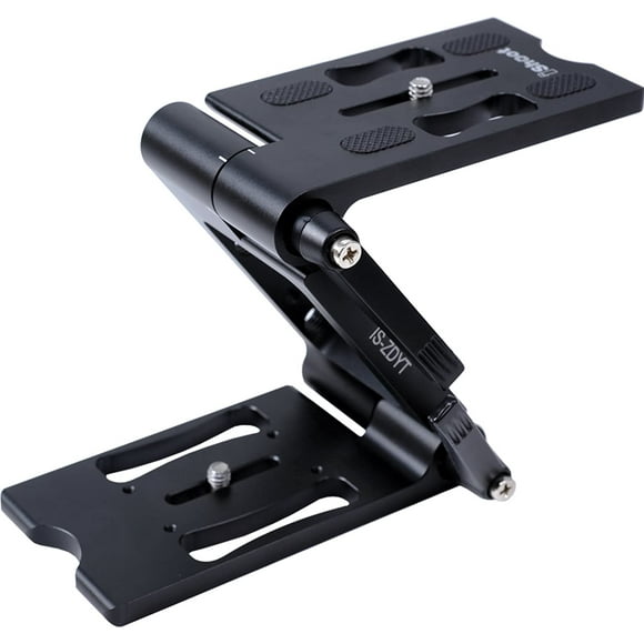 All-metal Z Folding Ball Head Quick Release Plate/Vertical Shoot Camera Holder/Macro Shoot Pan Tilt Head/Flash Bracket