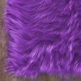 thumbnail image 5 of FUDAKUNA Shaggy 18 x 18 in Purple Cushion, Stain Resistant Seating Cushions, 5 of 7