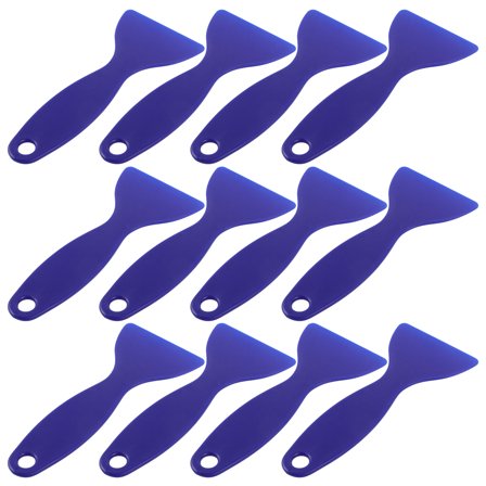 RENACLIPY Household Users Ice Scraper Blue Plastic 20Pcs