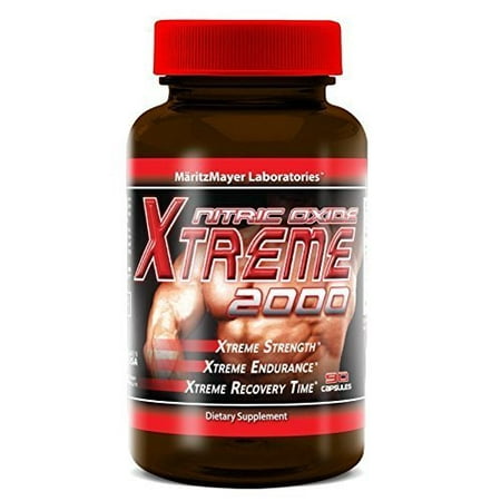 Maritzmayer Labs Nitric Oxide Xtreme 2000, Nitric Oxide Booster, 1