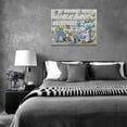 thumbnail image 6 of Farmhouse Bathroom Wall Art Country Rustic Christian Blue Flower Butterfly Pictures Wall Decor Religious Amazing Grace Canvas Prints Paintings Framed Artwork Home Decor For Bedroom Living Room 16"x12", 6 of 6