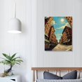 thumbnail image 4 of ARISTURING Very Good Different Streets Canvas Wall Art City Wall Decor Canvas Picture Floral Artwork Painting for Living Room Bedroom Kitchen Home Office Wall, 4 of 5