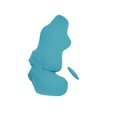 thumbnail image 1 of Housse de Chaise de Jeu Douce pour Chaise Pivotante Inclinable Chaise de Course de Jeu Bleu Clair, 1 of 9