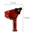 thumbnail image 2 of ibasenice Red Handheld Tape Cutter for Warehouse Packaging, Shipping, and Sealing - Tape Dispenser Tool, 2 of 8