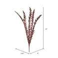 thumbnail image 2 of Vickerman 22" Chocolate Soap Plant Glitter Artificial Christmas Spray. Includes 6 sprays per pack., 2 of 3