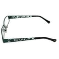 thumbnail image 6 of Lucky Womens Ivy Teal Metal Eyeglass Soft Rectangle 51mm, 6 of 6