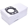 thumbnail image 1 of Paquete de 10 paquetes de filtros de vellón de repuesto para filtros de aspiradora Karcher WD4, WD5, MV4, MV5, MV6, WD4.000 WD5.999 Aspiradora en seco y húmedo, 1 of 5
