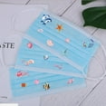 thumbnail image 4 of Aodebiao Ocean Stickers for Face Masks - Embossed Marine Designs - Safe Eco-Friendly Adhesive - Reusable for Cups, Bags, Phones - Vibrant Lifelike Patterns - 7 Unique Styles, 4 of 6
