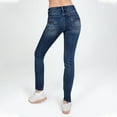 thumbnail image 5 of Felirenzacia Women’s Slim Fit High Rise Skinny Jeans, Strechty Ribbed Leggings, 5 of 6