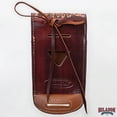 thumbnail image 3 of Hilason Horse Saddle Gorgeous Floral American Leather Cell Phone Case Pouch Tan, 3 of 8