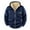 Blue-Namayuj Sweatshirt, variant on Men's Full Zip Sherpa Lined Hooded Jacket Double Chest Patch Pockets Mini Christmas Tree Graphic Print Warm Winter Outerwear Coat Blue (S-XXXL)