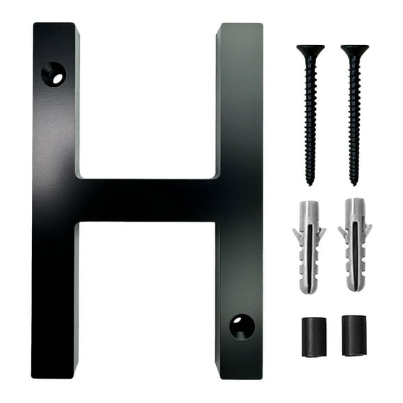 Modern Floating House Number Creatives Digital House Number Acrylic Full