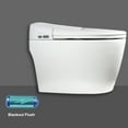 thumbnail image 3 of Euroto 1-Piece 20.87" x 29.92" Toilet Bidet Combo Electric Bidet Toilet Seats, White with Heated Seat, 3 of 8