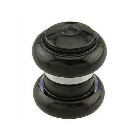 Alloy HEADSET T/LESS 1-1/8 Black. bicycle parts