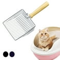 thumbnail image 5 of Durable Metal Litter Scoop for Cats, Heavy Duty Stainless Steel, Long Handle Easy Clean, 5 of 5