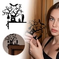 thumbnail image 2 of JJKBVCLO Halloween Door Corner Wall Sticker For Home Holiday Party Atmosphere Easy Apply Reusable, 2 of 6