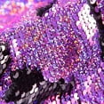 thumbnail image 6 of KHONTS Men's Sequins Velvet Shawl Lapels Stage Party Prom Wedding Dinner Suit Jacket Blazer Purple L, 6 of 9