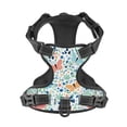thumbnail image 4 of Lsque Butterflies Dog Harness, No-Pull Pet Harness with 2 Leash Clips, Adjustable Soft Padded Dog Vest with Easy Control Handle for Large Dogs-X-Large, 4 of 9