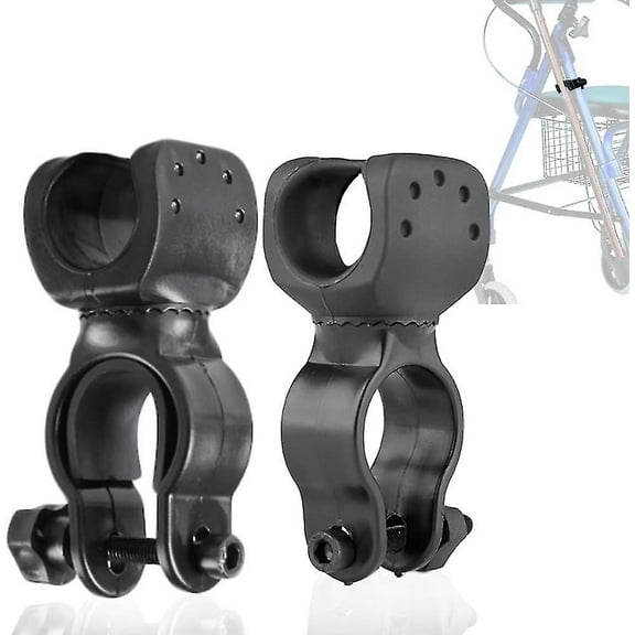 Cane Holder for Drive Rollator, Walker, Wheelchair - Universal Crutches Stick