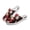 Baseball Balls Pattern, variant on Golf Pattern Breathable Mesh Slip On Clogs | Lightweight Comfortable Unisex Summer Walking Shoes
