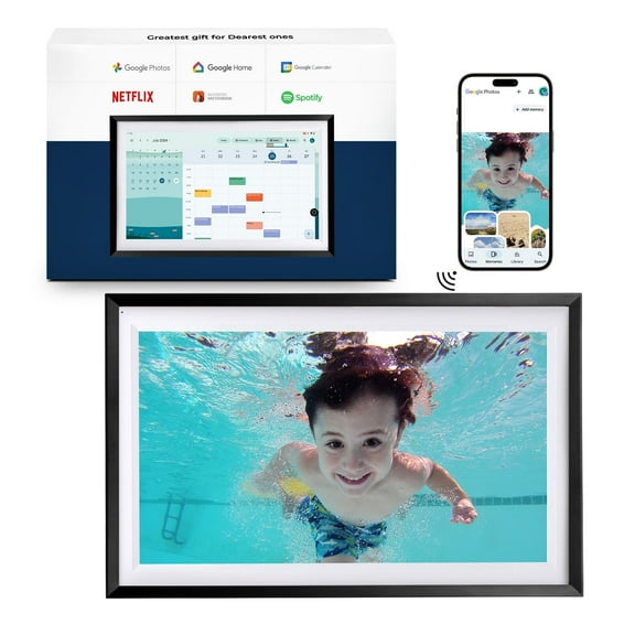 Changing 10.1" Smart Digital Calendar F10s|Touchscreen