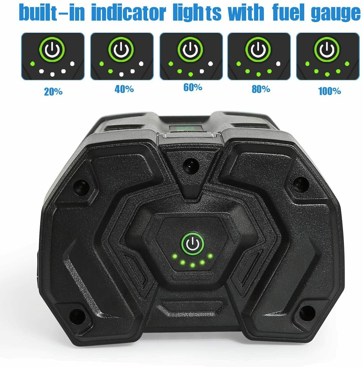 56V 5.0Ah/5000mAh Replacement For EGO Power+ Battery BA2800T BA2800T LB4800 With Fuel Gauge