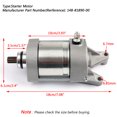 thumbnail image 2 of Starter Motor Engine Starting 14B-81890-00 For Yamaha YZF R1 R1 2009-2014 2012, 2 of 7