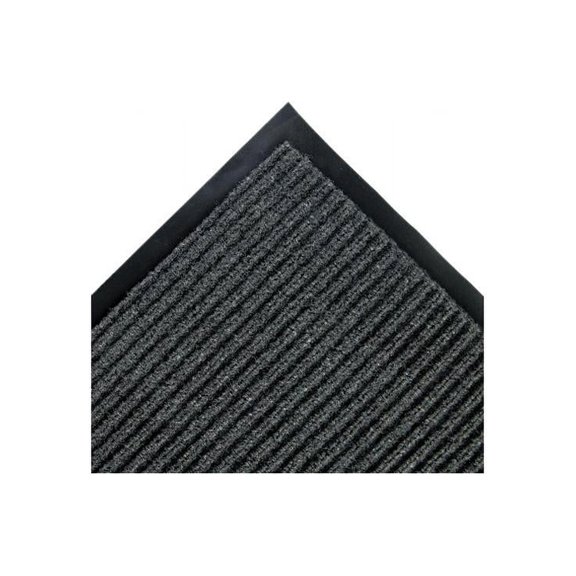 Crown Needle Rib Wipe & Scrape Mat, Polypropylene, 48 x 72, Gray -CWNNR0046GY