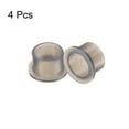 thumbnail image 3 of Uxcell Flanged Sleeve Bearings Plastic Bushings Nylon Bushings, Grey 9.1x11x8mm 4Pcs, 3 of 5