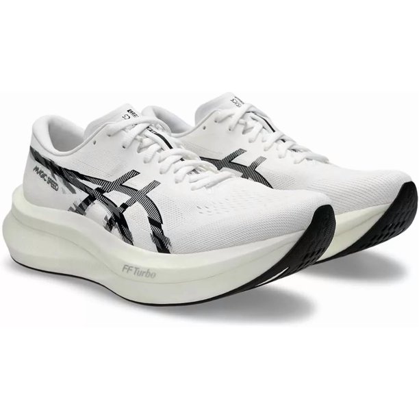 ASICS MAGIC SPEED 4 1011B875 101 White/Black Running Shoes sneaker men's