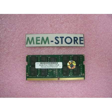 32GB DDR4 2133 ECC Sodimm Memory Thinkpad T70, Gen core i3-i7 Xeon E3 V5 V6 (3rd Party)