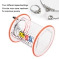 thumbnail image 3 of M Buder KT-6808 Rolling Drum Rotary Polisher Bucket Jewelry Polishing Machine, Plexiglass Barrel for Gold Silver Copper Cleaning, 8.66 inches / 22 cm, 1.83 lbs / 831 g, 3 of 9