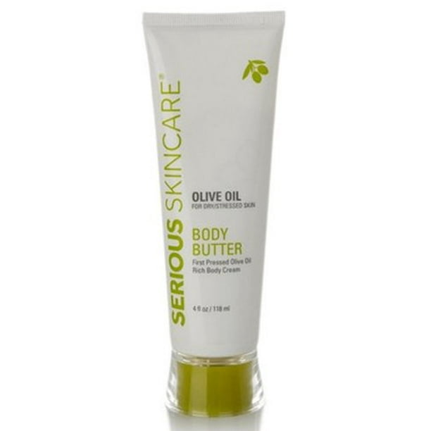 Serious Skincare Olive Oil Body BUTTER Rich Body Cream 4 oz by