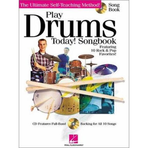 Pre-Owned Play Drums Today! Songbook [With CD] (Paperback) 0634028510 9780634028519
