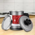 thumbnail image 4 of Batería de Cocina Tanque de manteca de acero inoxidable Separador de aceite de cocina Olla de filtro de almacenamiento (1.7L) Likrtyny Libre de BPA, 4 of 8