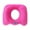 rose red, variant on TOOYFUL Seat Cushion,Car Seats Cushion,Non s Cushion for Desk Chair,Portable Donut Pillow,Coccyx Cushion for Back,Wheelchairs pink