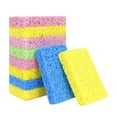 thumbnail image 6 of Djiypn 10pc Wood Pulp Sponge Wiping for Kitchen Cleaning, Soft and Non Scratch for Dishes and Counters, Individual Packaging for Hygiene, Ideal for Home Use, 6 of 8