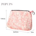 thumbnail image 3 of Bolsa de maquillaje POPUPS grande de neopreno impermeable con cremallera, 3 of 9