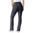 thumbnail image 3 of Roaman's Women's Plus Size Petite Plus Size 24/7 Stretch Bootcut Jean, 3 of 3