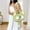 Green, variant on Abbraccia Women Shoulder Bag Creative Casual Fashionable Purse for Dating Outdoor Shopping Beige