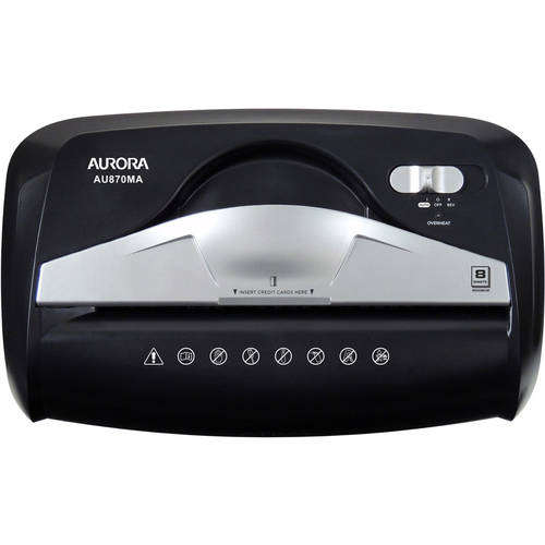 Aurora High Security 8-Sheet Micro-Cut Paper Shredder photo 4